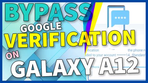 Bypass Google Verification on SAMSUNG Galaxy A12.